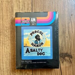 Vtg PROCOL HARUM A SALTY DOG 8 Track W/ Cover  UNTESTED Very Good Condition